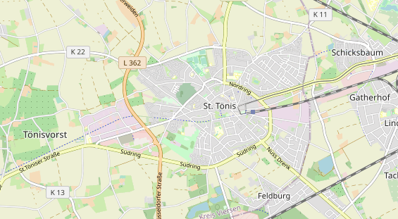 Bicycle workshop on map