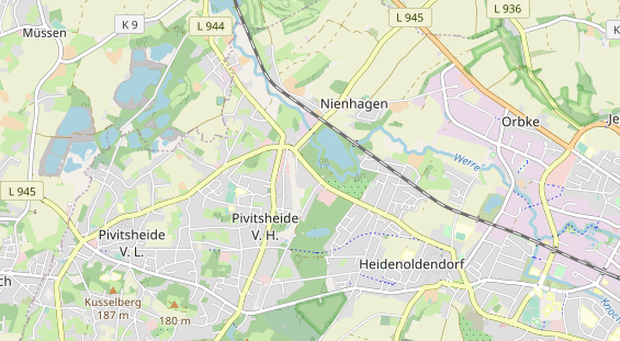 Fahrradwerkstatt auf Karte