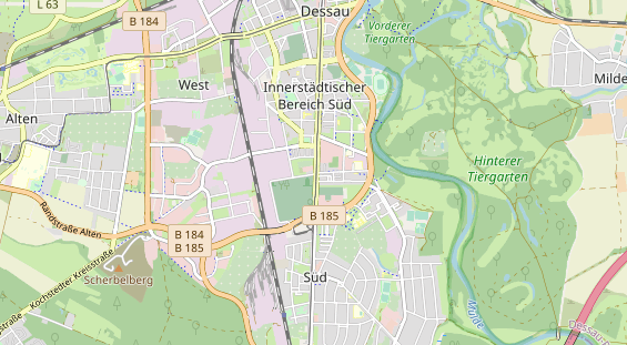 Fahrradwerkstatt auf Karte