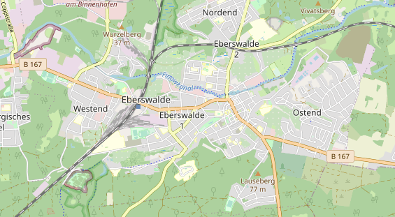 Fahrradwerkstatt auf Karte