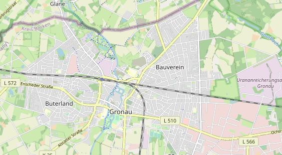 Fahrradwerkstatt auf Karte