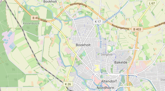 Fahrradwerkstatt auf Karte