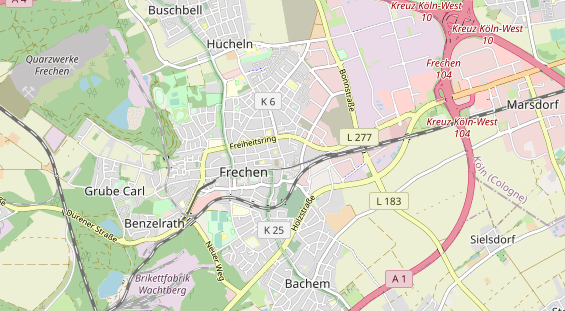 Fahrradwerkstatt auf Karte