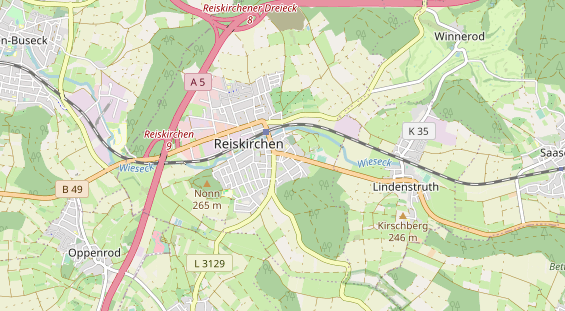 Fahrradwerkstatt auf Karte