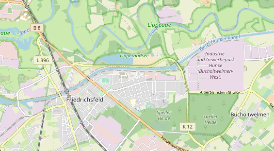 Bicycle workshop on map