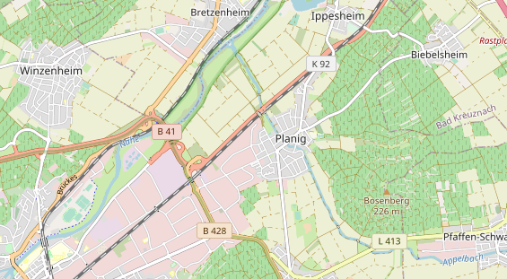 Fahrradwerkstatt auf Karte