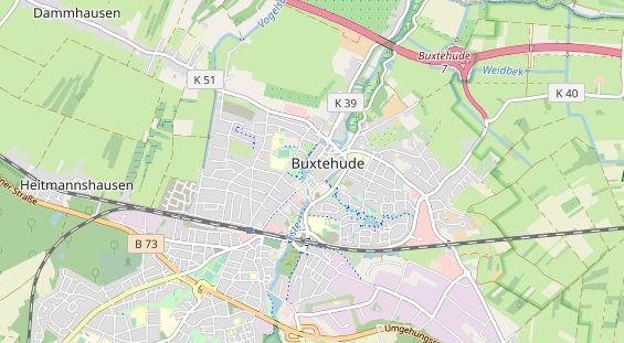 Bicycle workshop on map