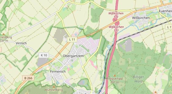 Bicycle workshop on map