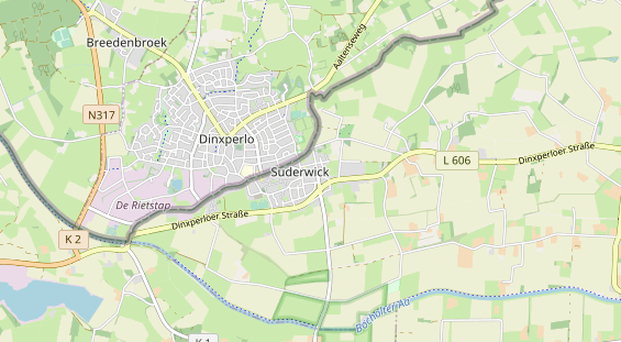 Bicycle workshop on map
