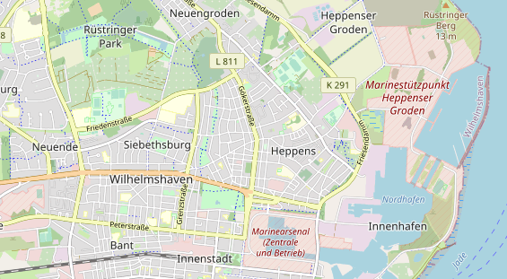 Fahrradwerkstatt auf Karte