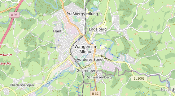 Fahrradwerkstatt auf Karte