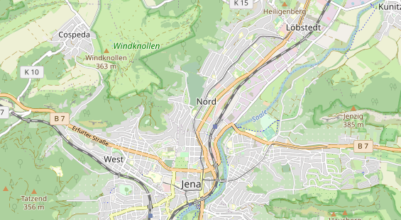 Fahrradwerkstatt auf Karte