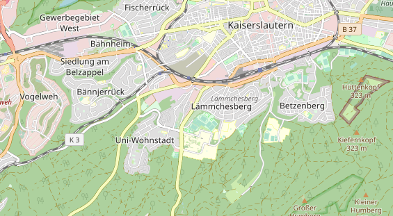 Bicycle workshop on map