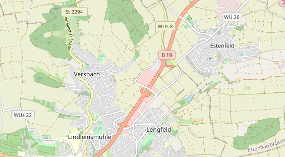 Bicycle workshop on map