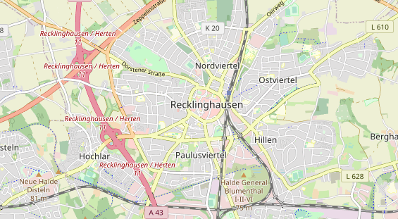 Fahrradwerkstatt auf Karte