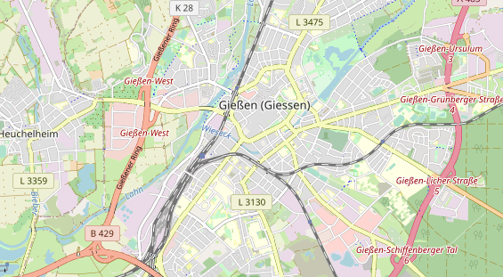 Bicycle workshop on map