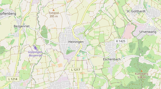 Bicycle workshop on map