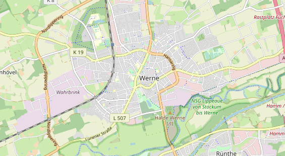 Fahrradwerkstatt auf Karte