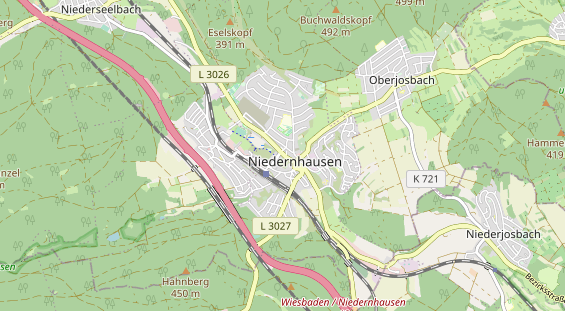 Bicycle workshop on map