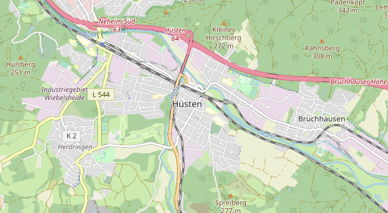 Fahrradwerkstatt auf Karte