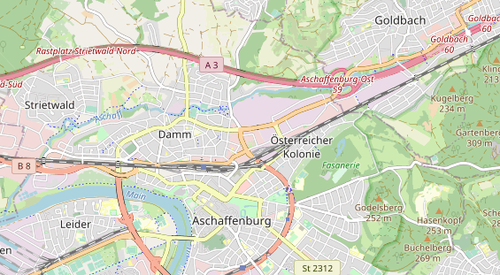 Fahrradwerkstatt auf Karte