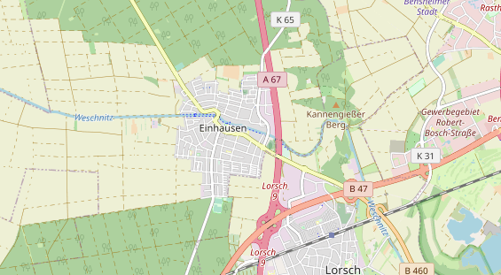 Fahrradwerkstatt auf Karte