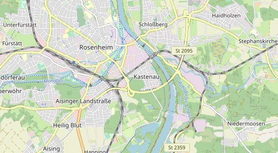 Fahrradwerkstatt auf Karte