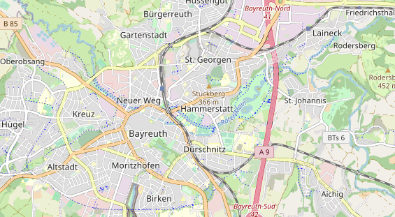 Fahrradwerkstatt auf Karte