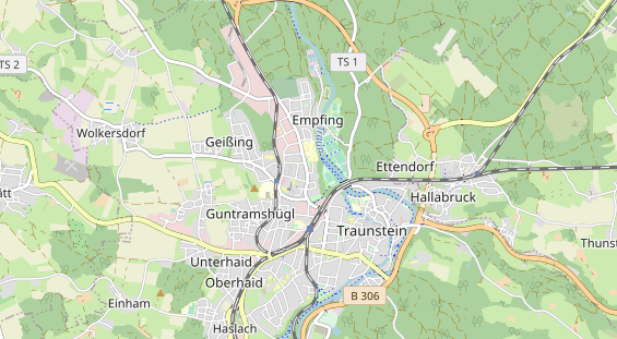 Bicycle workshop on map