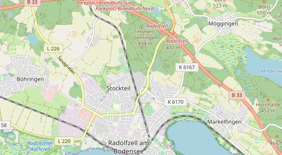 Fahrradwerkstatt auf Karte