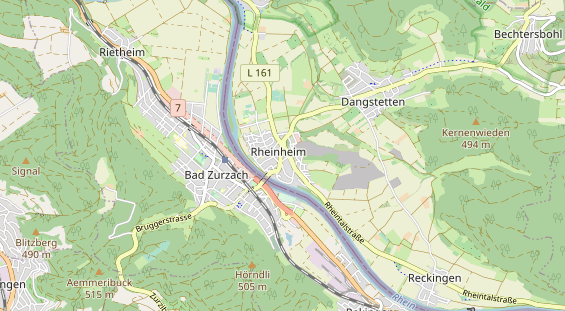Bicycle workshop on map