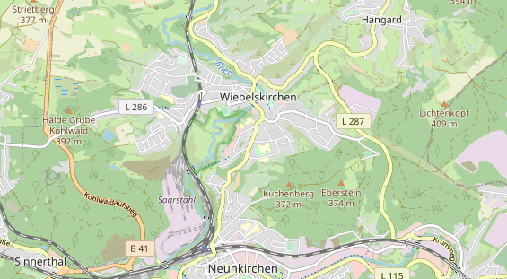 Fahrradwerkstatt auf Karte