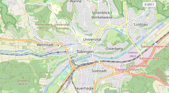 Bicycle workshop on map