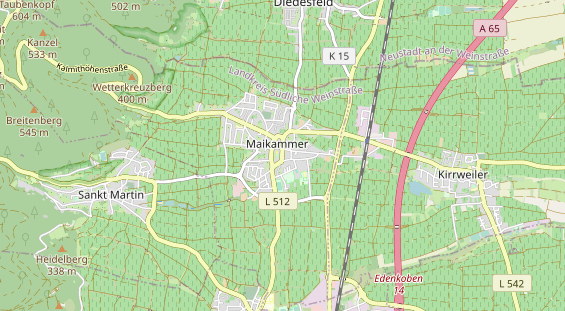 Fahrradwerkstatt auf Karte