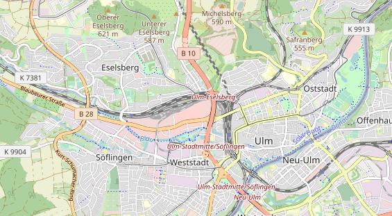 Fahrradwerkstatt auf Karte