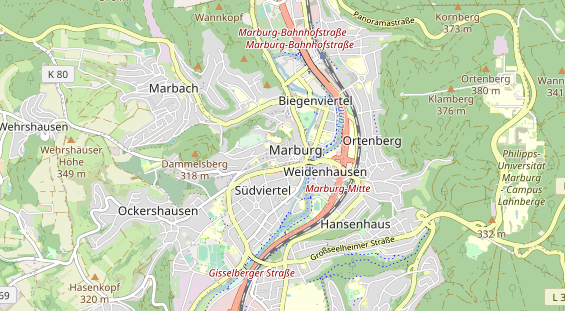 Fahrradwerkstatt auf Karte