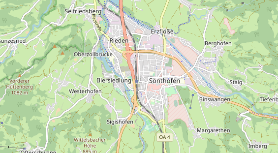 Fahrradwerkstatt auf Karte