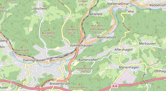 Bicycle workshop on map