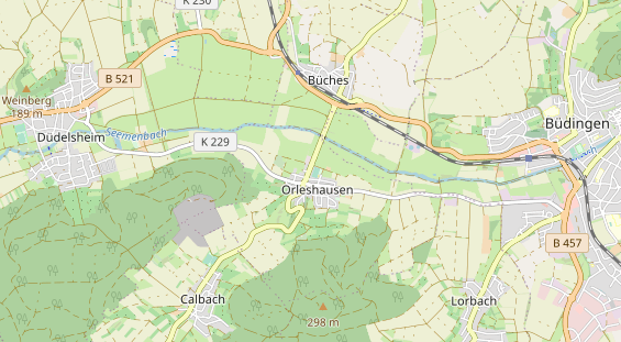 Bicycle workshop on map