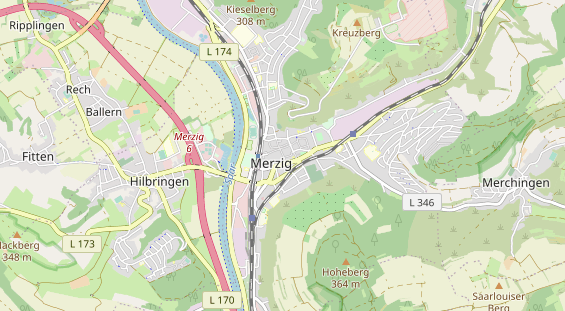 Fahrradwerkstatt auf Karte