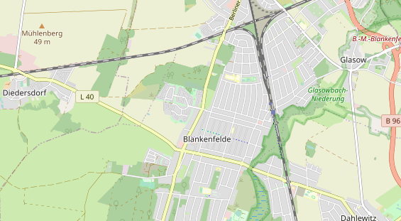 Bicycle workshop on map
