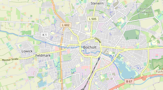 Fahrradwerkstatt auf Karte