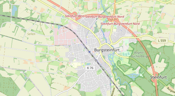 Fahrradwerkstatt auf Karte