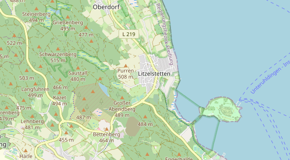 Fahrradwerkstatt auf Karte