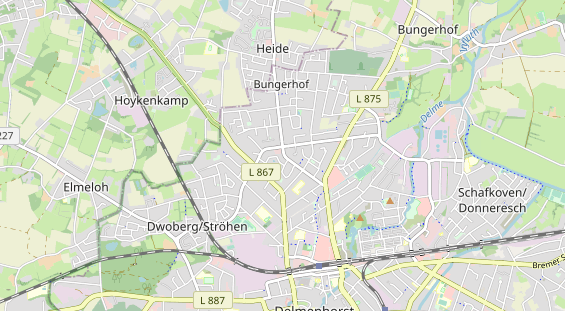 Fahrradwerkstatt auf Karte