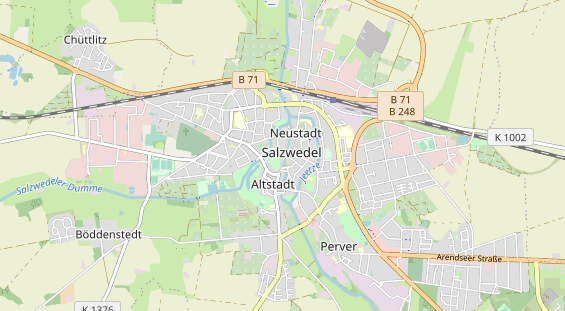 Bicycle workshop on map
