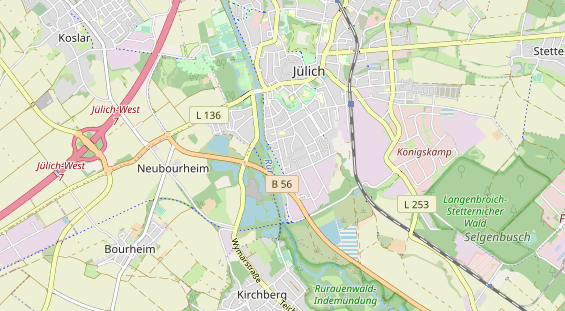 Fahrradwerkstatt auf Karte