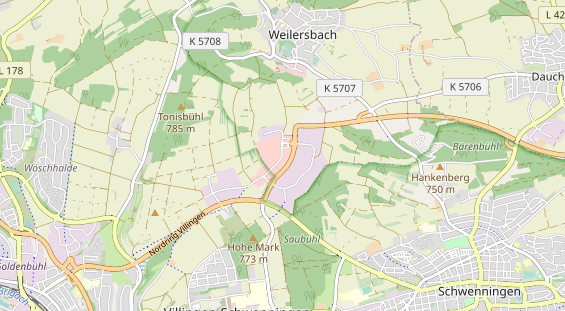 Bicycle workshop on map