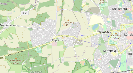 Bicycle workshop on map
