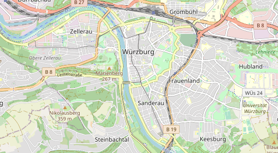 Fahrradwerkstatt auf Karte